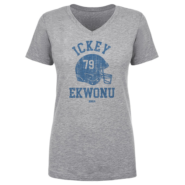 Ickey Ekwonu Women's V-Neck T-Shirt | 500 LEVEL