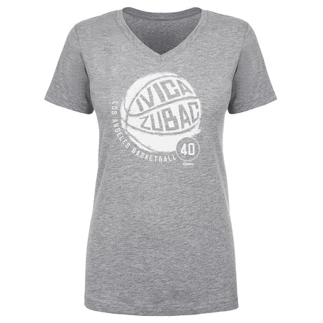 Ivica Zubac Women's V-Neck T-Shirt | 500 LEVEL