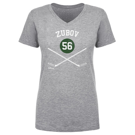 Sergei Zubov Women's V-Neck T-Shirt | 500 LEVEL