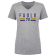 Justin Faulk Women's V-Neck T-Shirt | 500 LEVEL