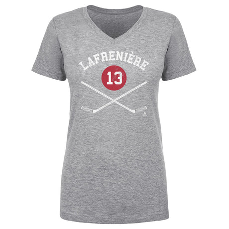 Alexis Lafreniere Women's V-Neck T-Shirt | 500 LEVEL