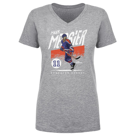 Mark Messier Women's V-Neck T-Shirt | 500 LEVEL