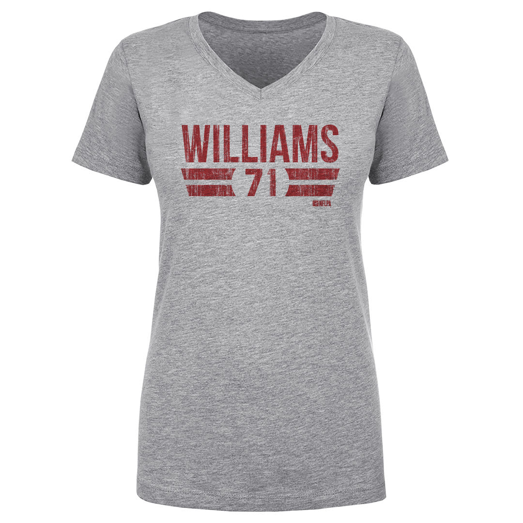 Trent Williams Women&#39;s V-Neck T-Shirt | 500 LEVEL