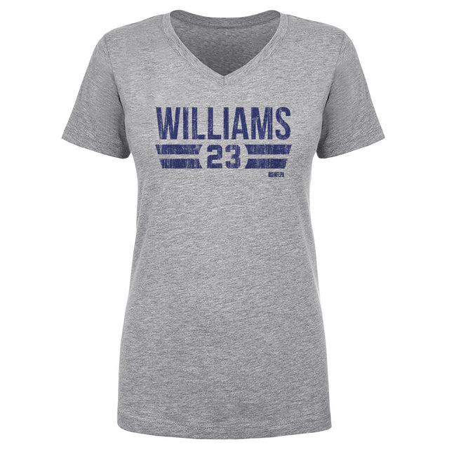 Kyren Williams Women's V-Neck T-Shirt | 500 LEVEL