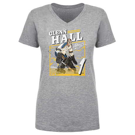 Glenn Hall Women's V-Neck T-Shirt | 500 LEVEL