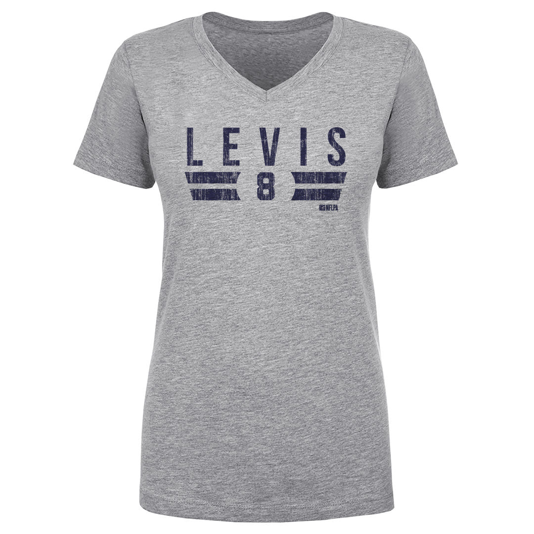 Will Levis Women's V-Neck T-Shirt | 500 LEVEL