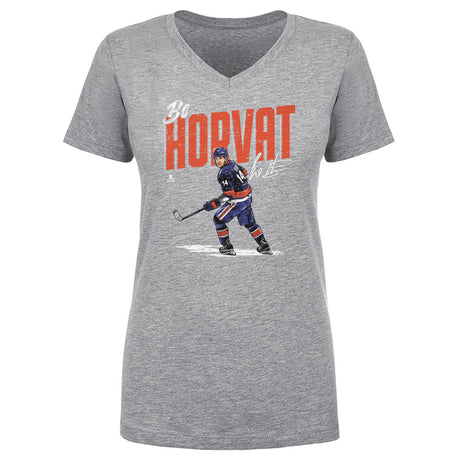 Bo Horvat Women's V-Neck T-Shirt | 500 LEVEL