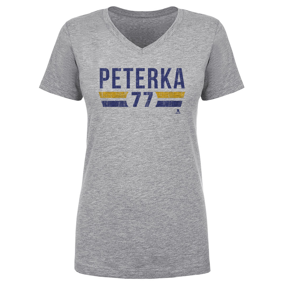 JJ Peterka Buffalo Women&#39;s V-Neck T-Shirt | 500 LEVEL