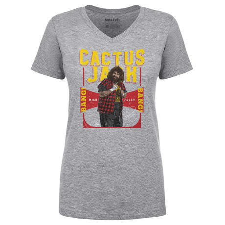 Cactus Jack Women's V-Neck T-Shirt | 500 LEVEL