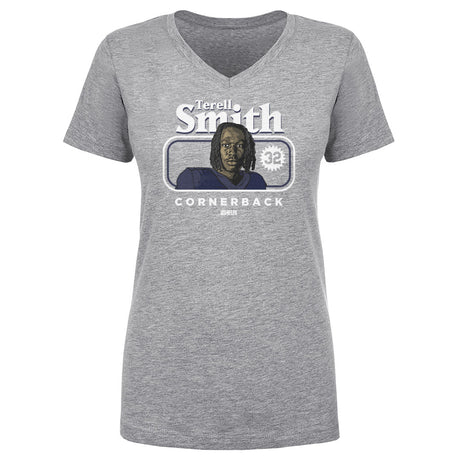 Terell Smith Women's V-Neck T-Shirt | 500 LEVEL