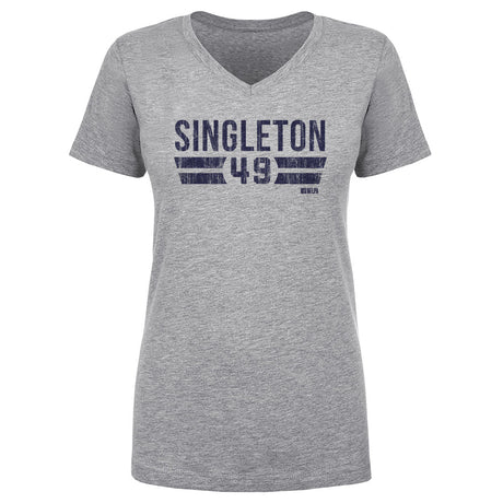 Alex Singleton Women's V-Neck T-Shirt | 500 LEVEL