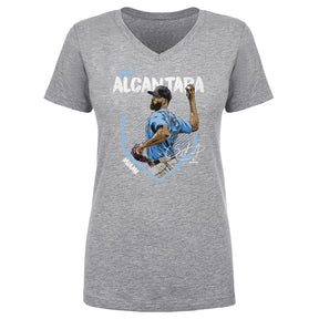 Sandy Alcantara Women's V-Neck T-Shirt | 500 LEVEL
