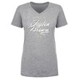 Jaylen Brown Women's V-Neck T-Shirt | 500 LEVEL