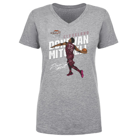 Donovan Mitchell Women's V-Neck T-Shirt | 500 LEVEL