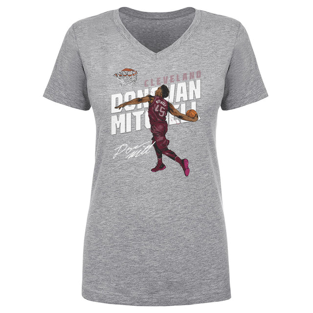Donovan Mitchell Women's V-Neck T-Shirt | 500 LEVEL