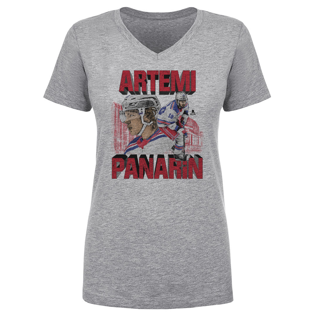 Artemi Panarin Women's V-Neck T-Shirt | 500 LEVEL