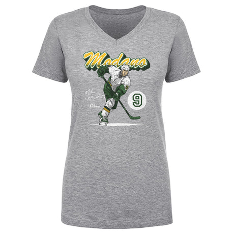 Mike Modano Women's V-Neck T-Shirt | 500 LEVEL