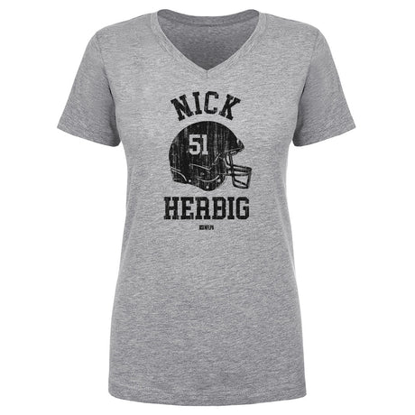 Nick Herbig Women's V-Neck T-Shirt | 500 LEVEL