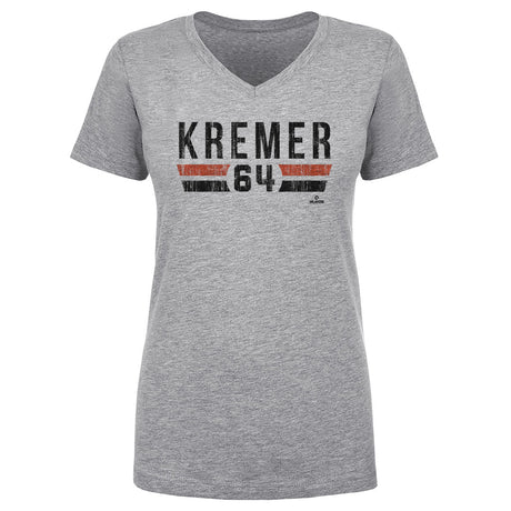 Dean Kremer Women's V-Neck T-Shirt | 500 LEVEL