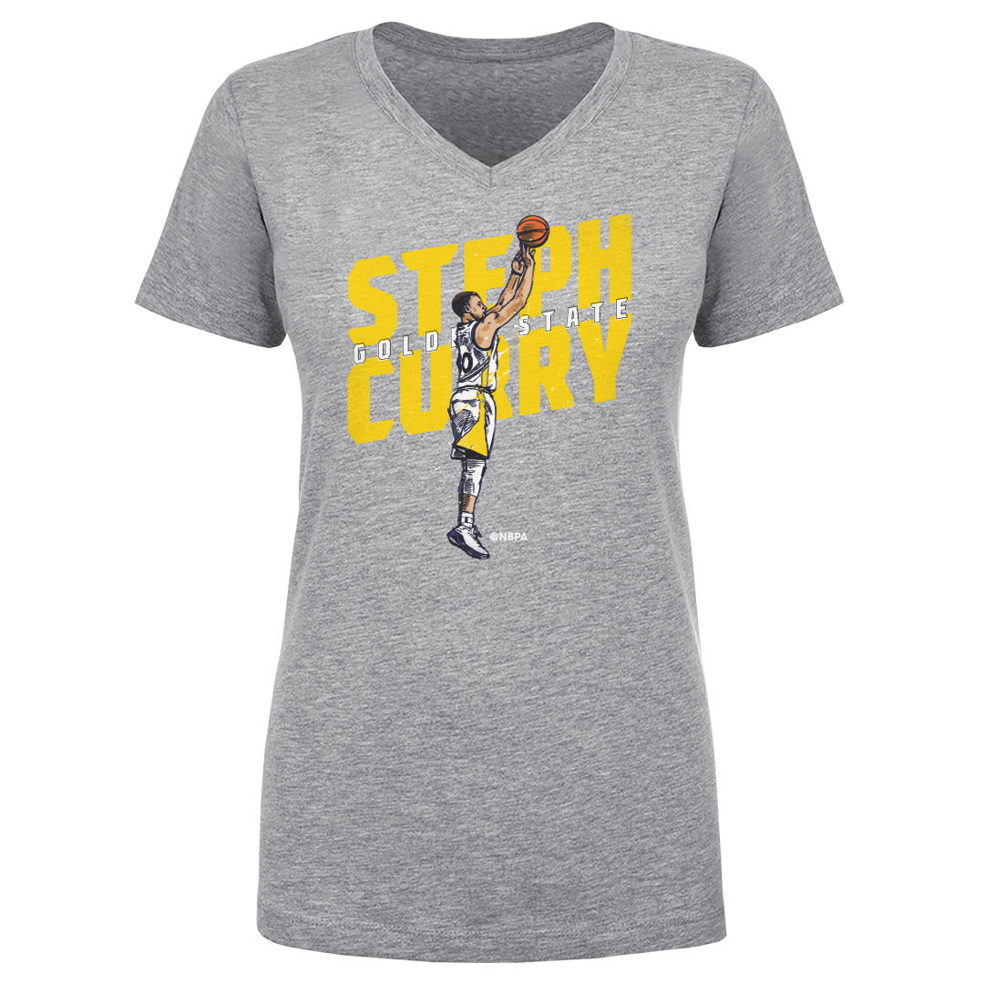 Steph Curry Women's V-Neck T-Shirt | 500 LEVEL