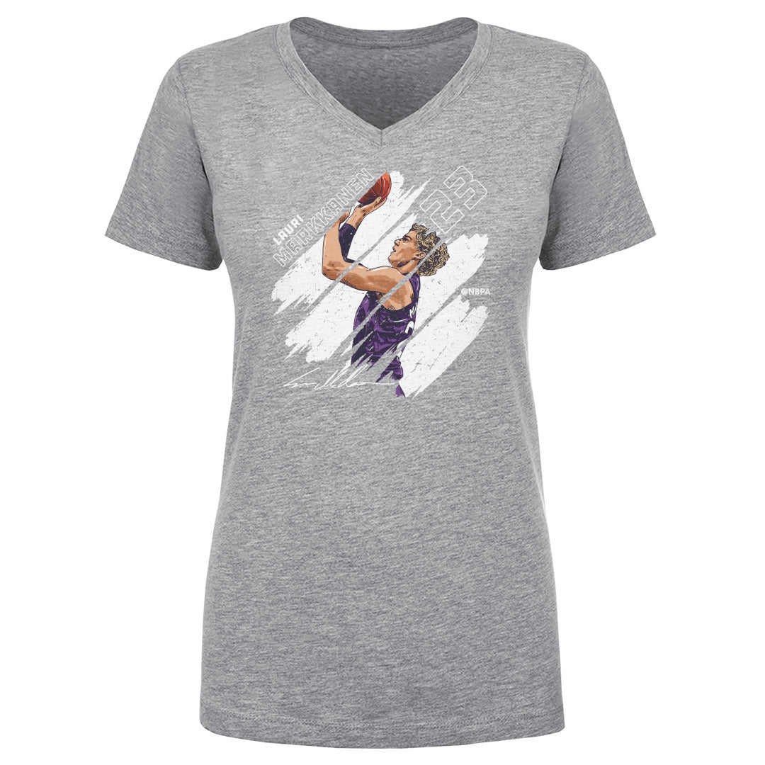 Lauri Markkanen Women's V-Neck T-Shirt | 500 LEVEL