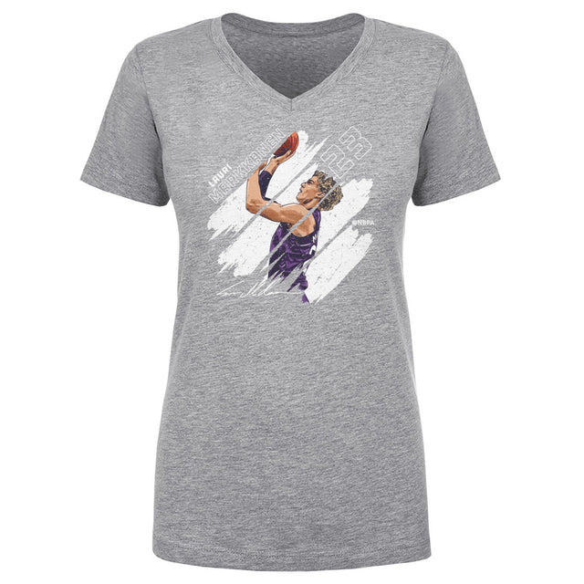 Lauri Markkanen Women's V-Neck T-Shirt | 500 LEVEL
