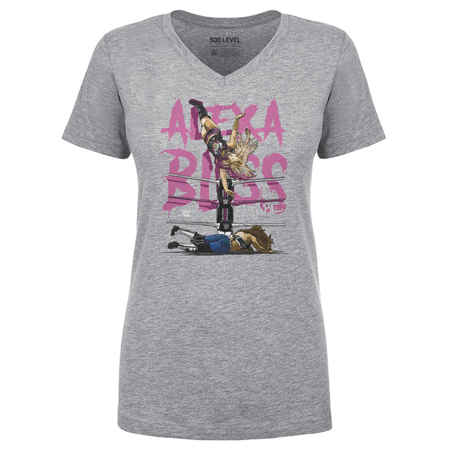 Alexa Bliss Women's V-Neck T-Shirt | 500 LEVEL