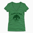 Oakland Women's V-Neck T-Shirt | 500 LEVEL