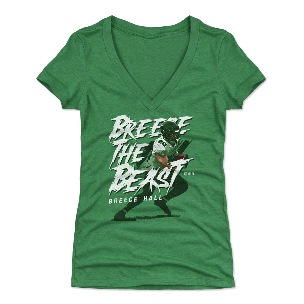 Breece Hall Women's V-Neck T-Shirt | 500 LEVEL