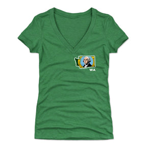 Washington D.C. Women's V-Neck T-Shirt | 500 LEVEL