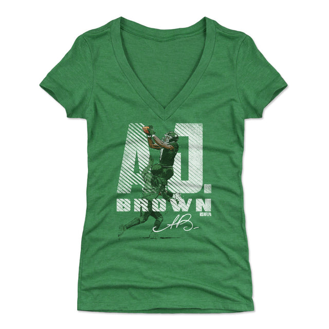 A.J. Brown Women's V-Neck T-Shirt | 500 LEVEL