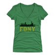 New York Women's V-Neck T-Shirt | 500 LEVEL
