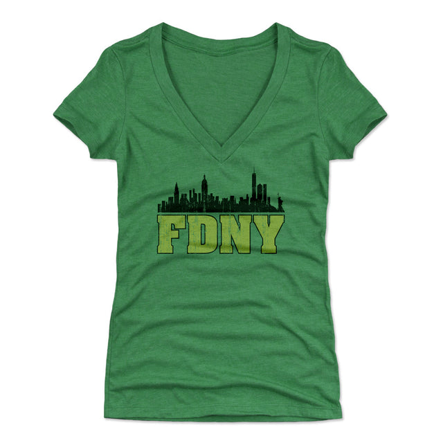New York Women's V-Neck T-Shirt | 500 LEVEL