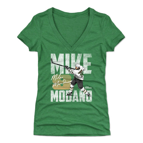Mike Modano Women's V-Neck T-Shirt | 500 LEVEL