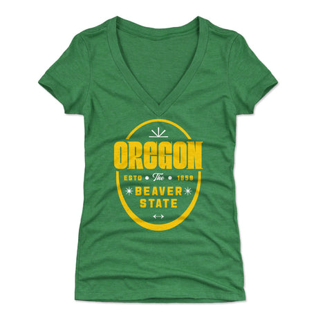 Oregon Women's V-Neck T-Shirt | 500 LEVEL