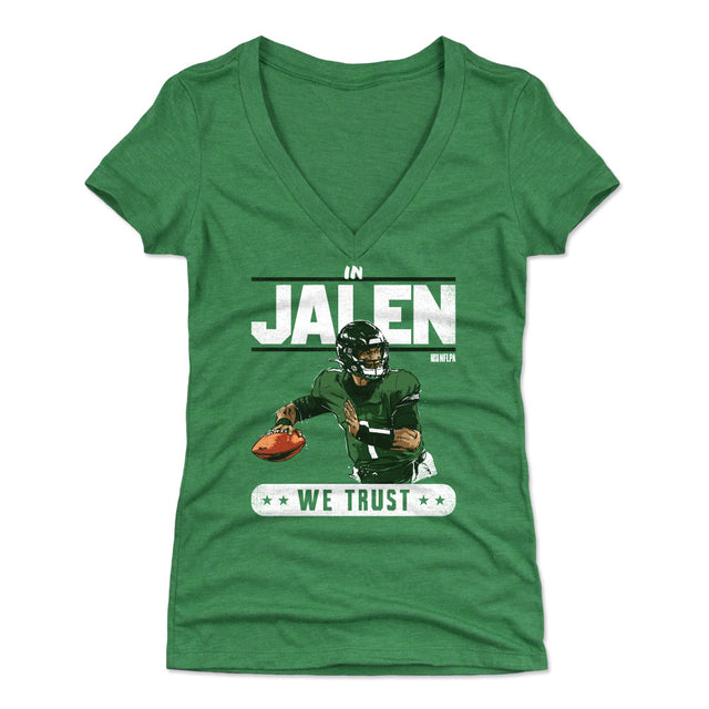 Jalen Hurts Women's V-Neck T-Shirt | 500 LEVEL