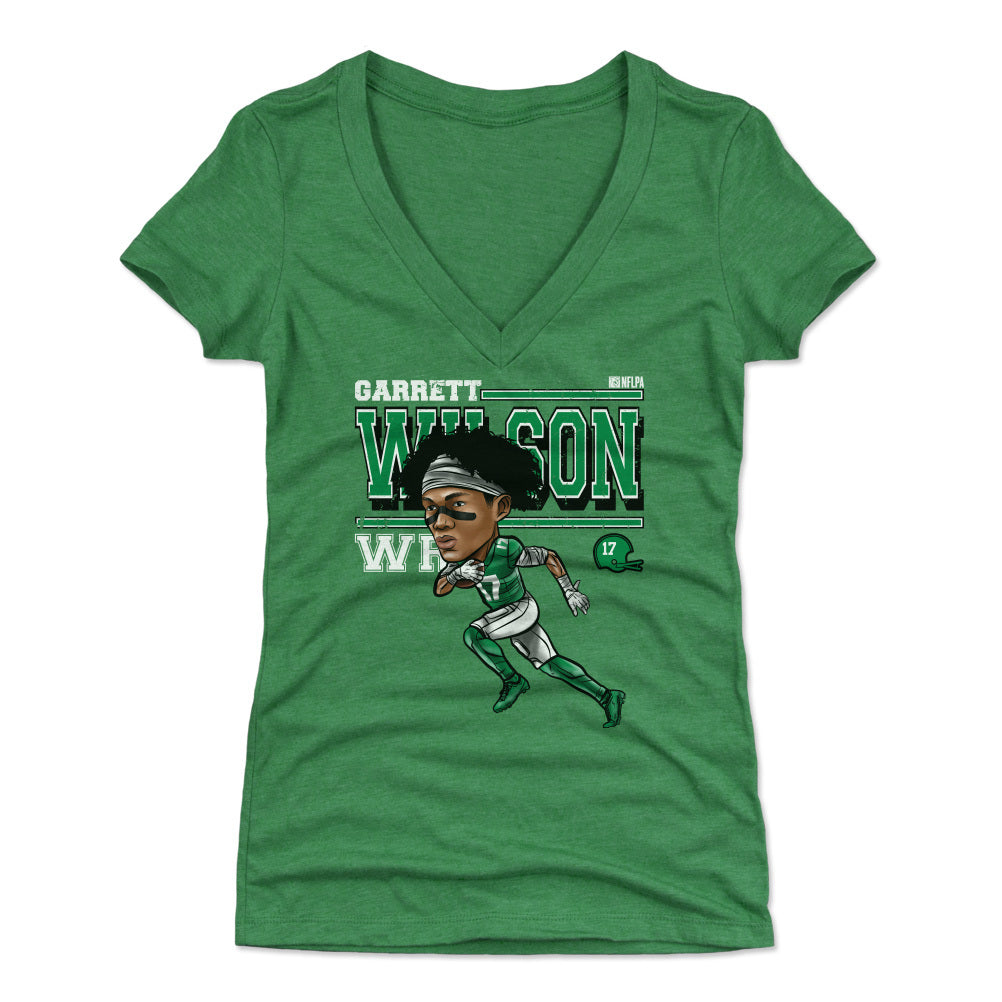 Garrett Wilson Women&#39;s V-Neck T-Shirt | 500 LEVEL