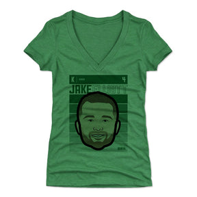 Jake Elliott Women's V-Neck T-Shirt | 500 LEVEL