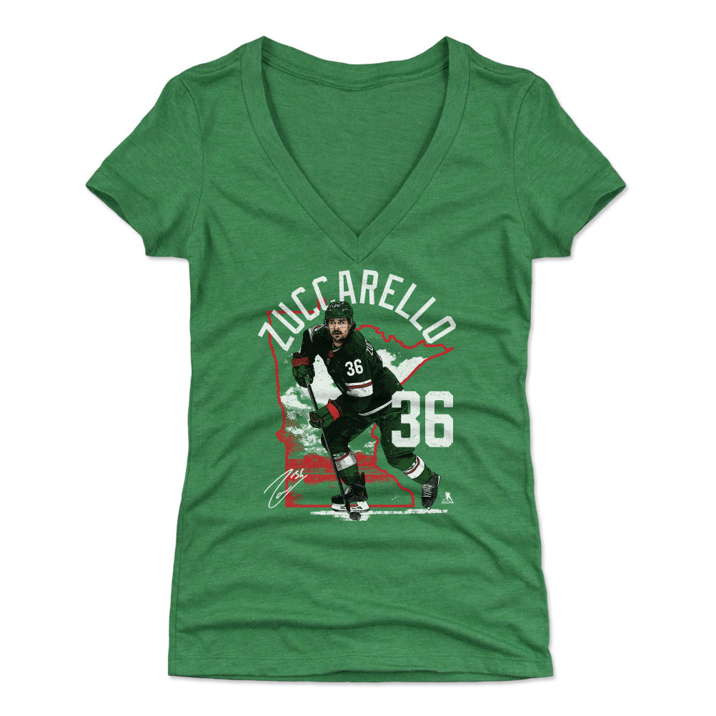 Mats Zuccarello Women&#39;s V-Neck T-Shirt | 500 LEVEL