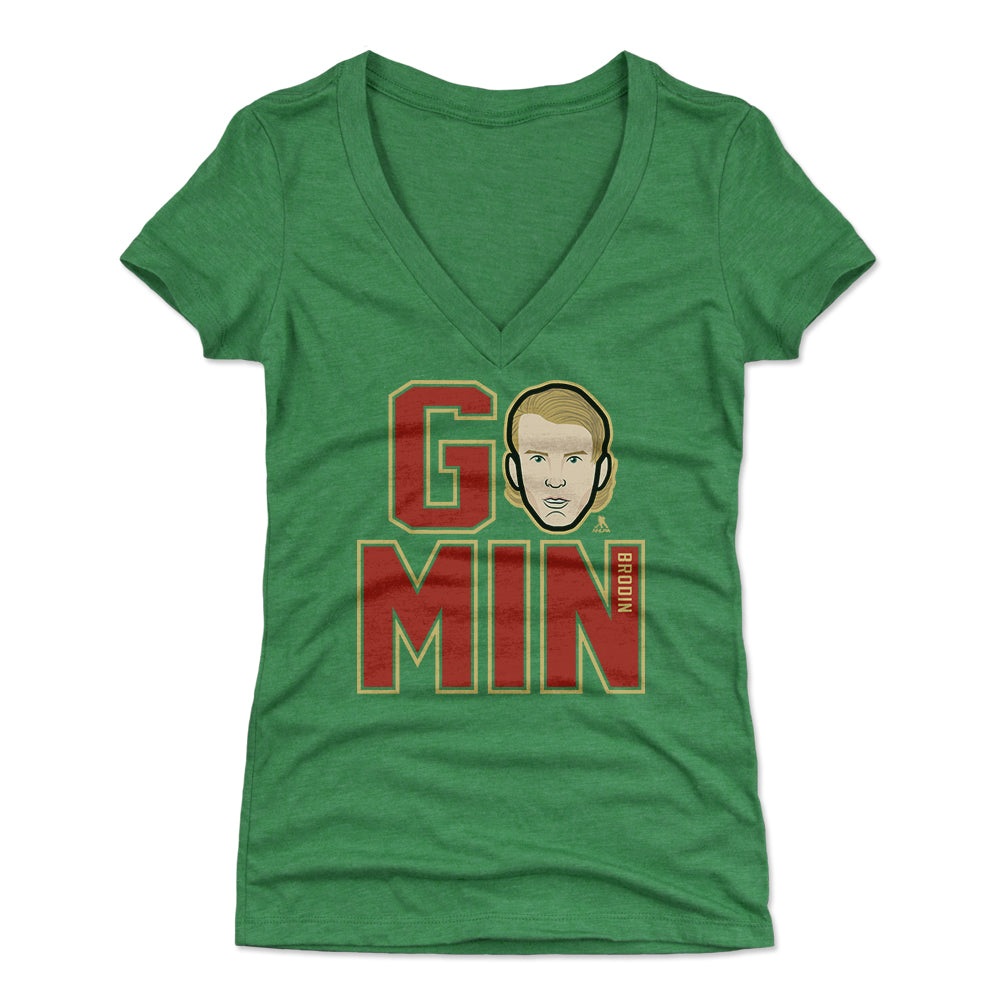 Jonas Brodin Women's V-Neck T-Shirt | 500 LEVEL