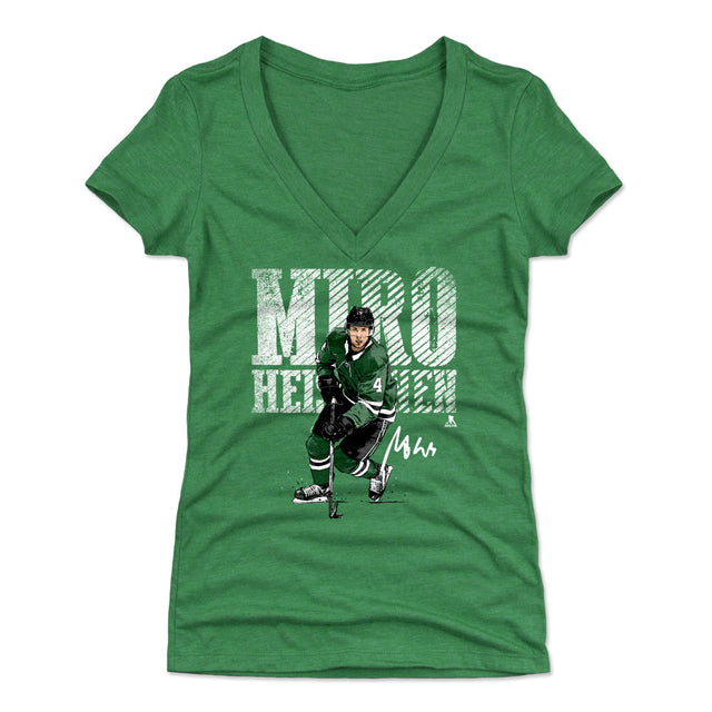 Miro Heiskanen Women's V-Neck T-Shirt | 500 LEVEL