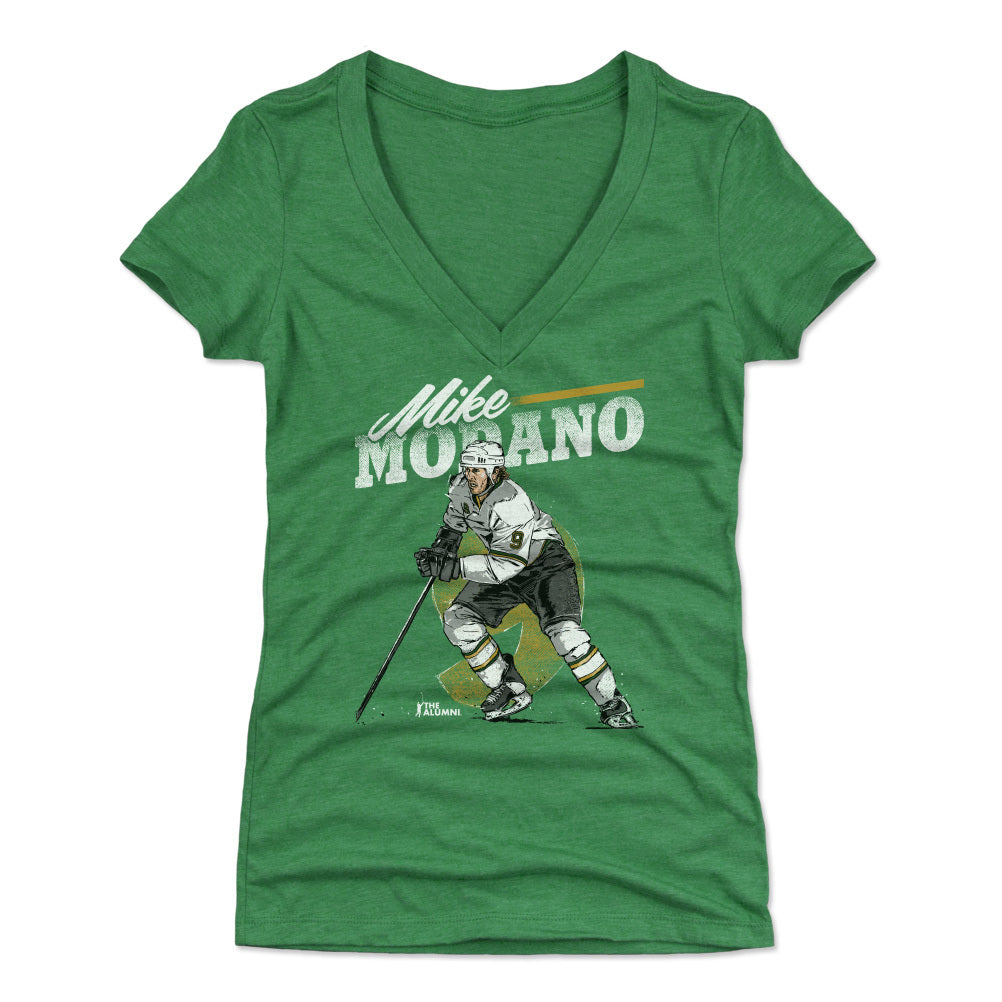 Mike Modano Women's V-Neck T-Shirt | 500 LEVEL
