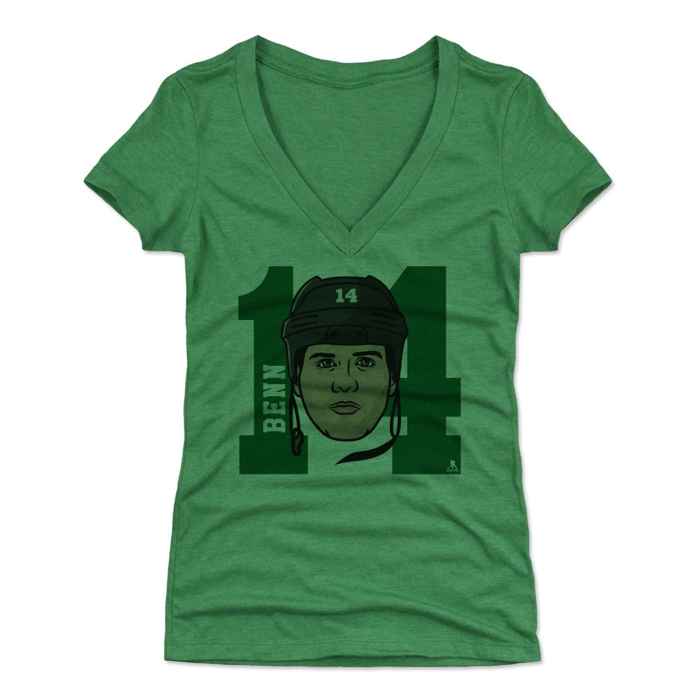 Jamie Benn Women's V-Neck T-Shirt | 500 LEVEL