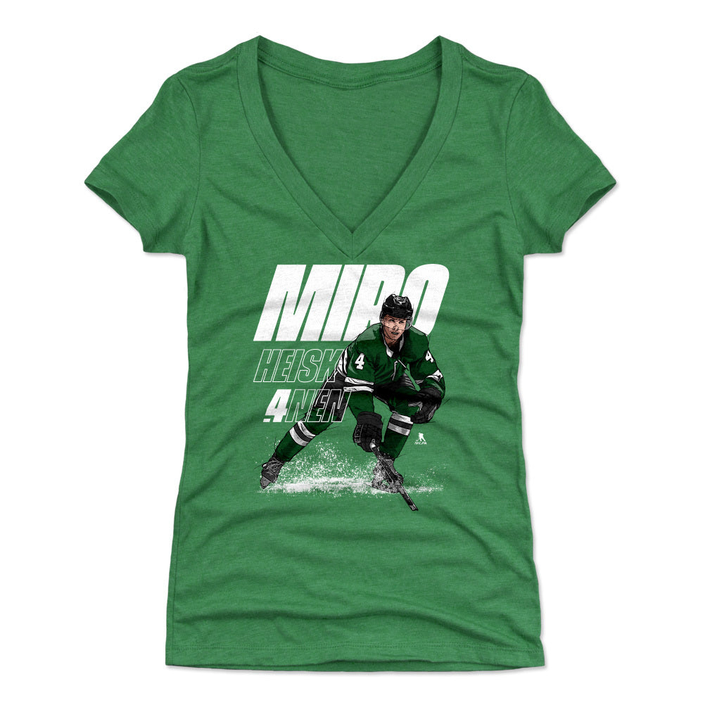 Miro Heiskanen Women's V-Neck T-Shirt | 500 LEVEL
