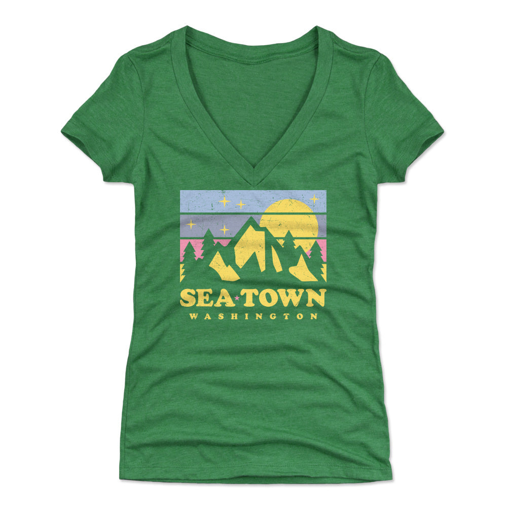 Seattle Women's V-Neck T-Shirt | 500 LEVEL