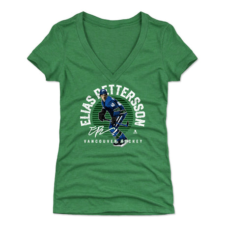 Elias Pettersson Women's V-Neck T-Shirt | 500 LEVEL