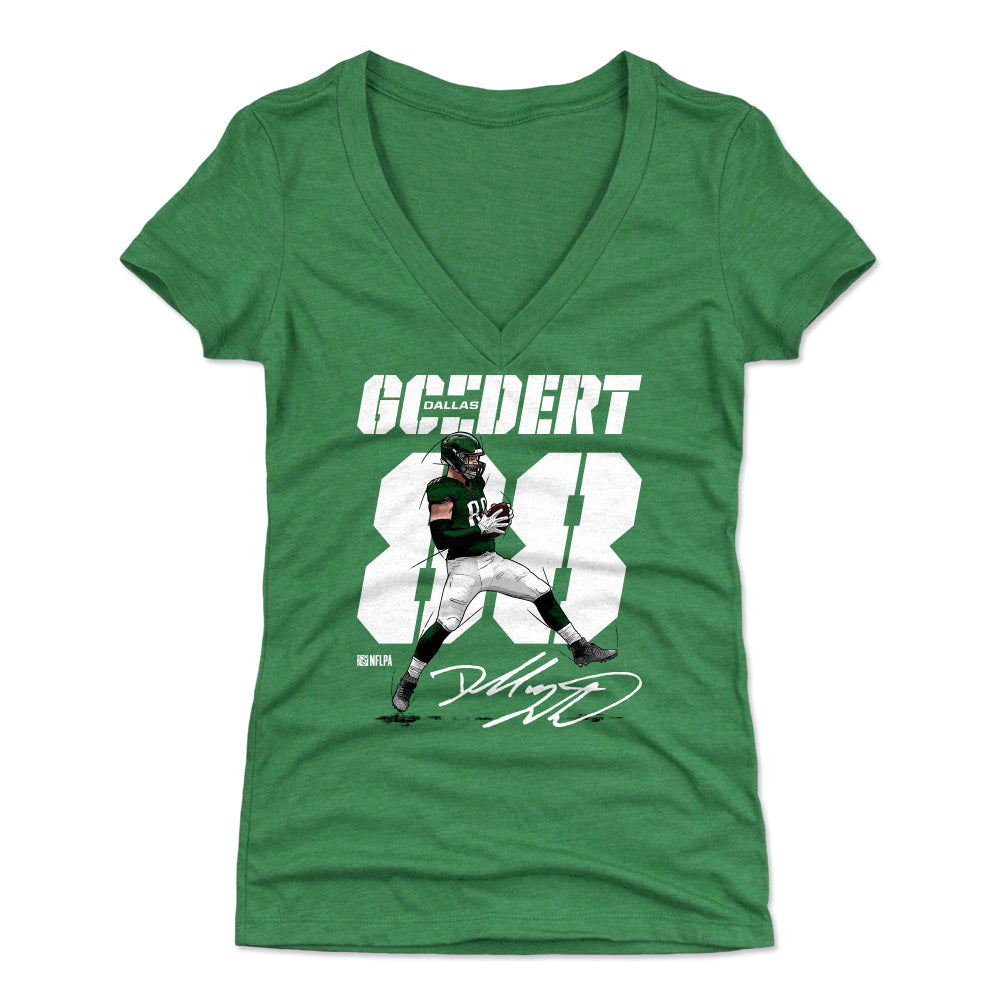 Dallas Goedert Women's V-Neck T-Shirt | 500 LEVEL