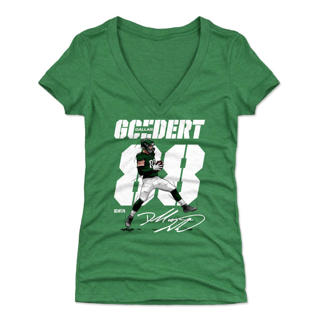 Dallas Goedert Women's V-Neck T-Shirt | 500 LEVEL