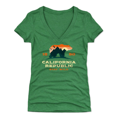 California Women's V-Neck T-Shirt | 500 LEVEL
