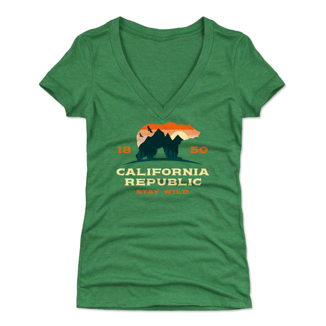 California Women's V-Neck T-Shirt | 500 LEVEL